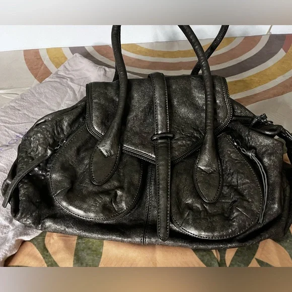 Botkier Metallic Brown Shoulder Bag - Picture 1 of 9